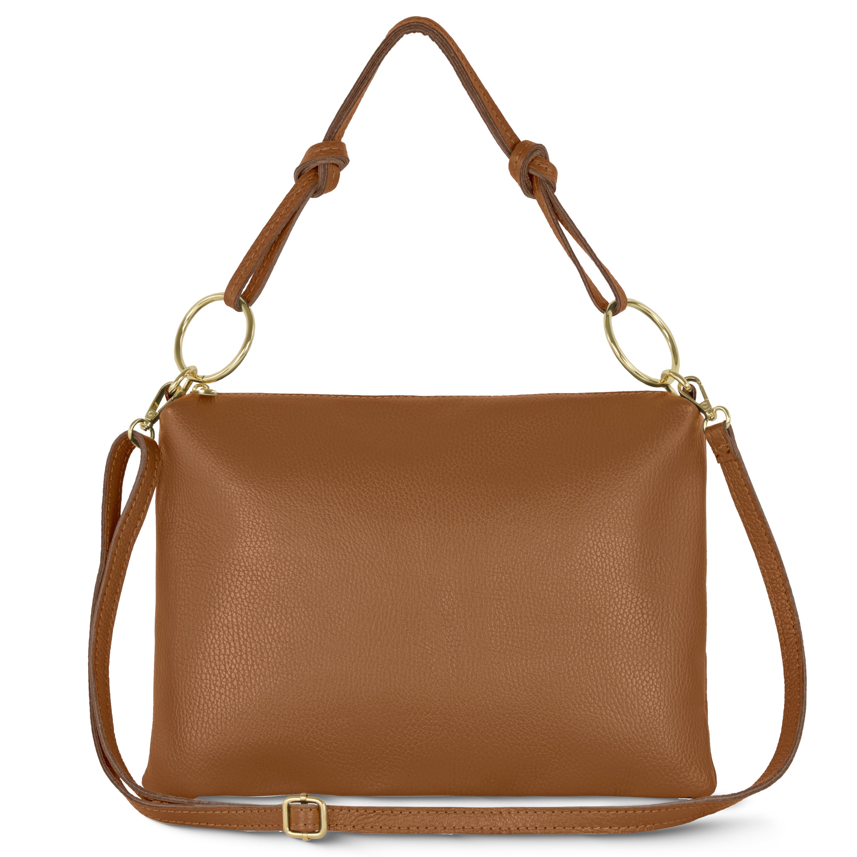 Italian Genuine Calf Leather Shoulder Bag
