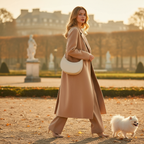 Italian Genuine Calf Leather Shoulder Bag 222024
