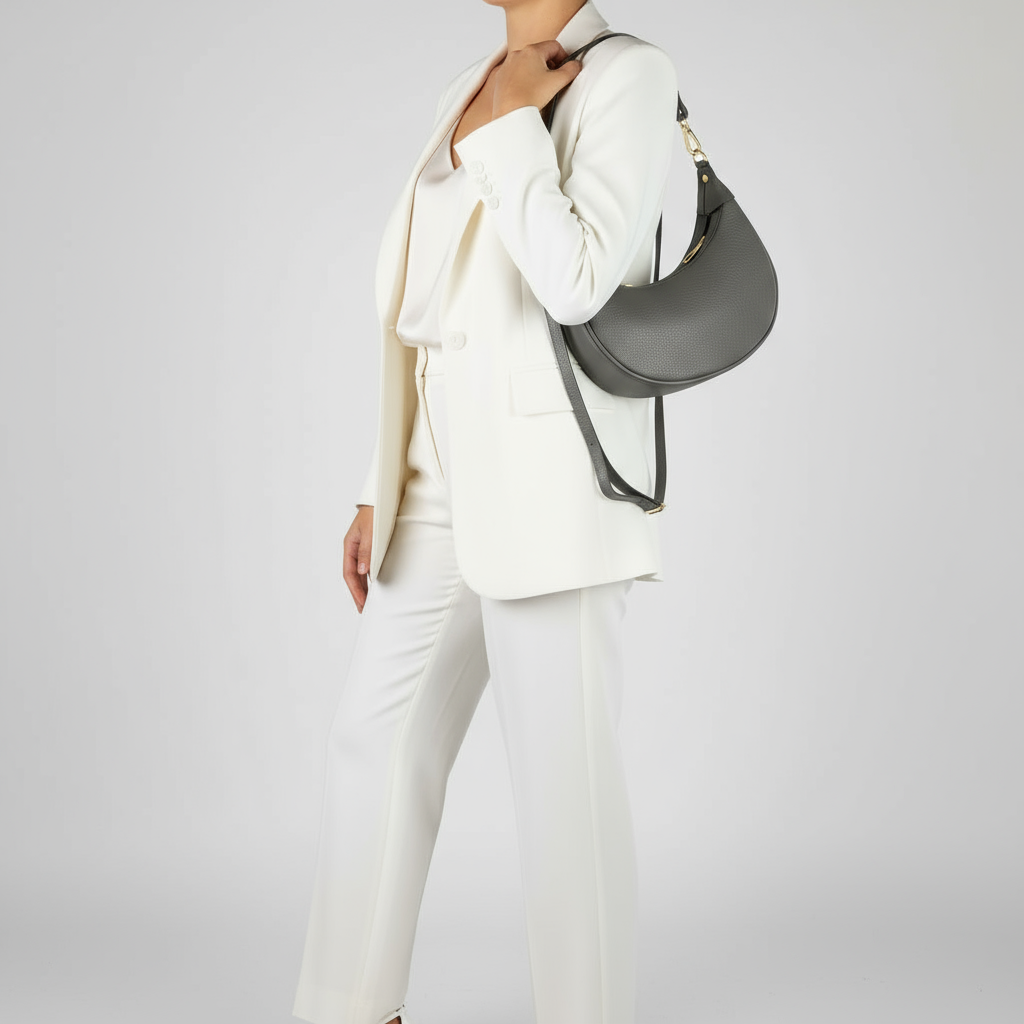 Calf Leather Shoulder Bag