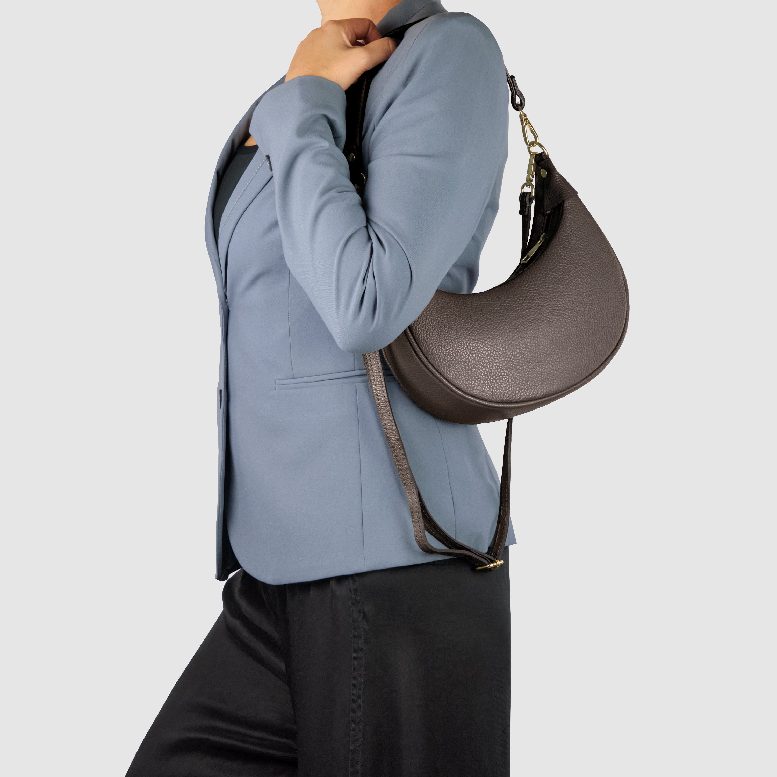 Calf Leather Shoulder Bag