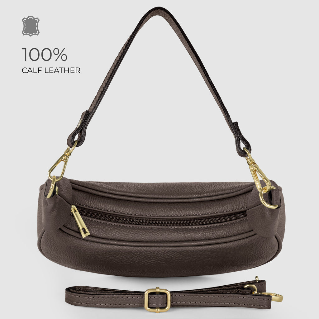 Calf Leather Shoulder Bag