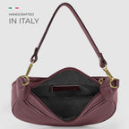 Italian Genuine Calf Leather Shoulder Bag 222024