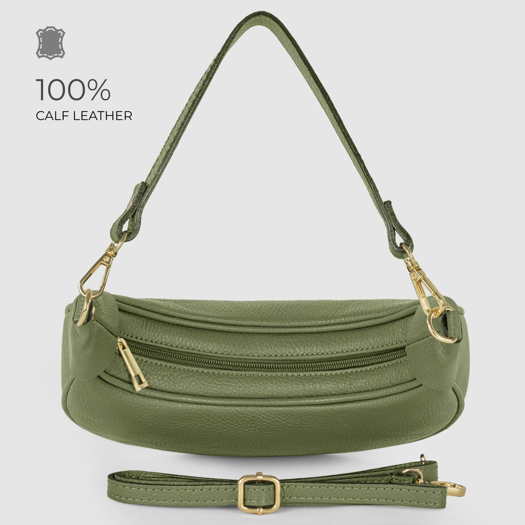 Calf Leather Shoulder Bag