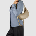 Italian Genuine Calf Leather Shoulder Bag 222024