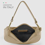 Italian Genuine Calf Leather Shoulder Bag 222024