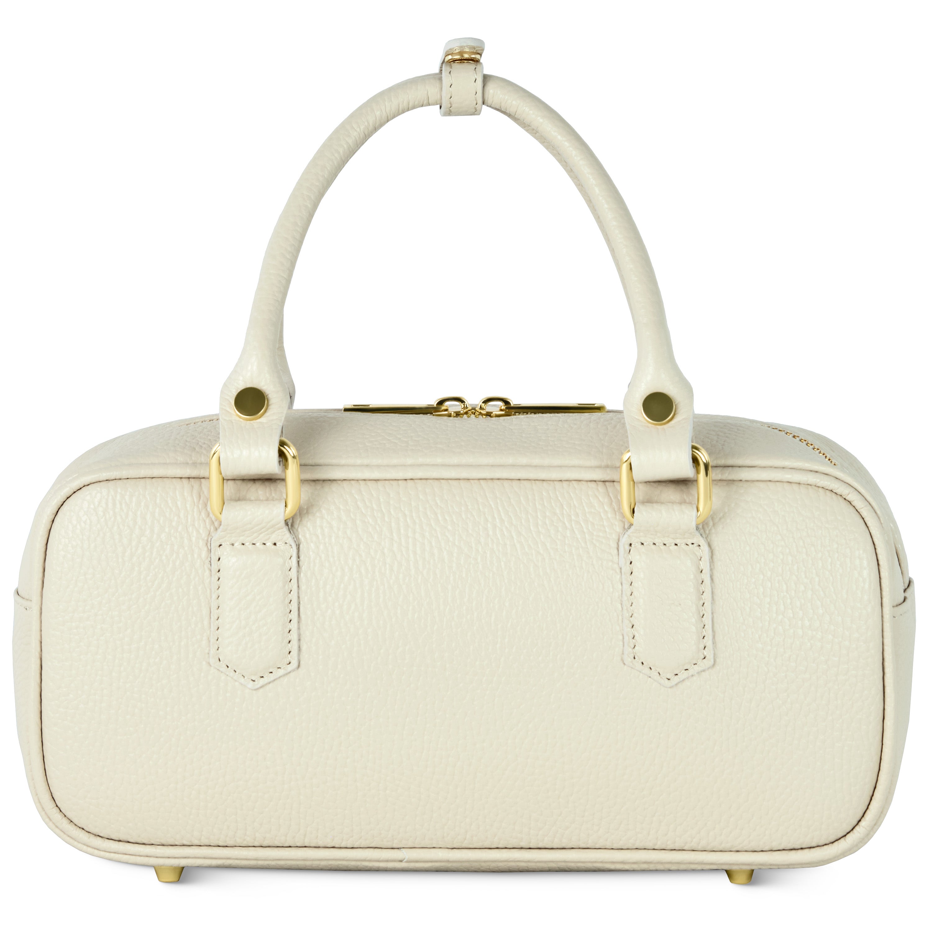 Italian Genuine Calf Leather Top-Handle Bag