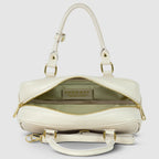 Italian Genuine Calf Leather Top-Handle Bag