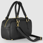 Italian Genuine Calf Leather Top-Handle Bag