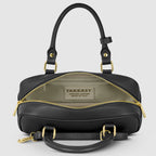 Italian Genuine Calf Leather Top-Handle Bag