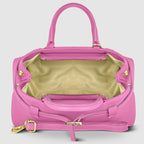 Italian Genuine Calf Leather Top-Handle Bag