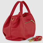 Italian Genuine Calf Leather Top-Handle Bag