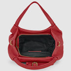 Italian Genuine Calf Leather Top-Handle Bag