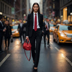 Italian Genuine Calf Leather Top-Handle Bag