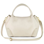 Italian Genuine Calf Leather Top-Handle Bag