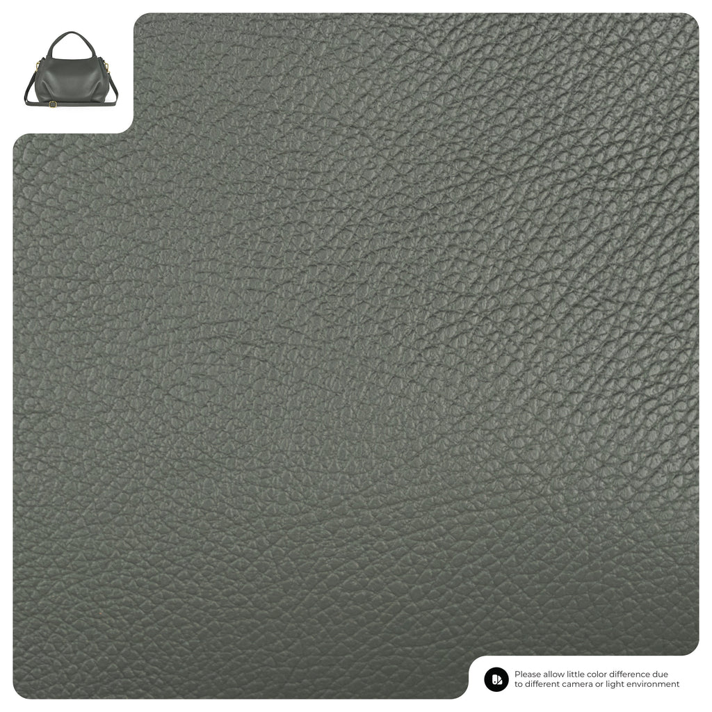 Italian Genuine Calf Leather Top-Handle Bag