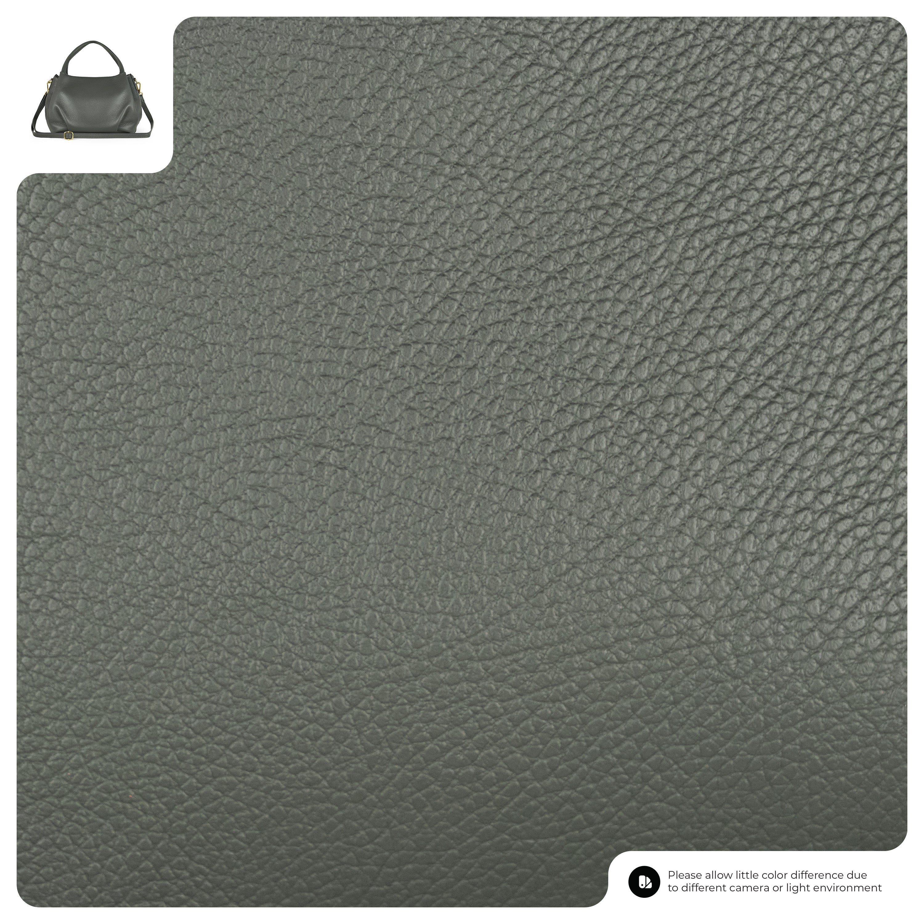 Italian Genuine Calf Leather Top-Handle Bag