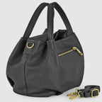 Italian Genuine Calf Leather Top-Handle Bag