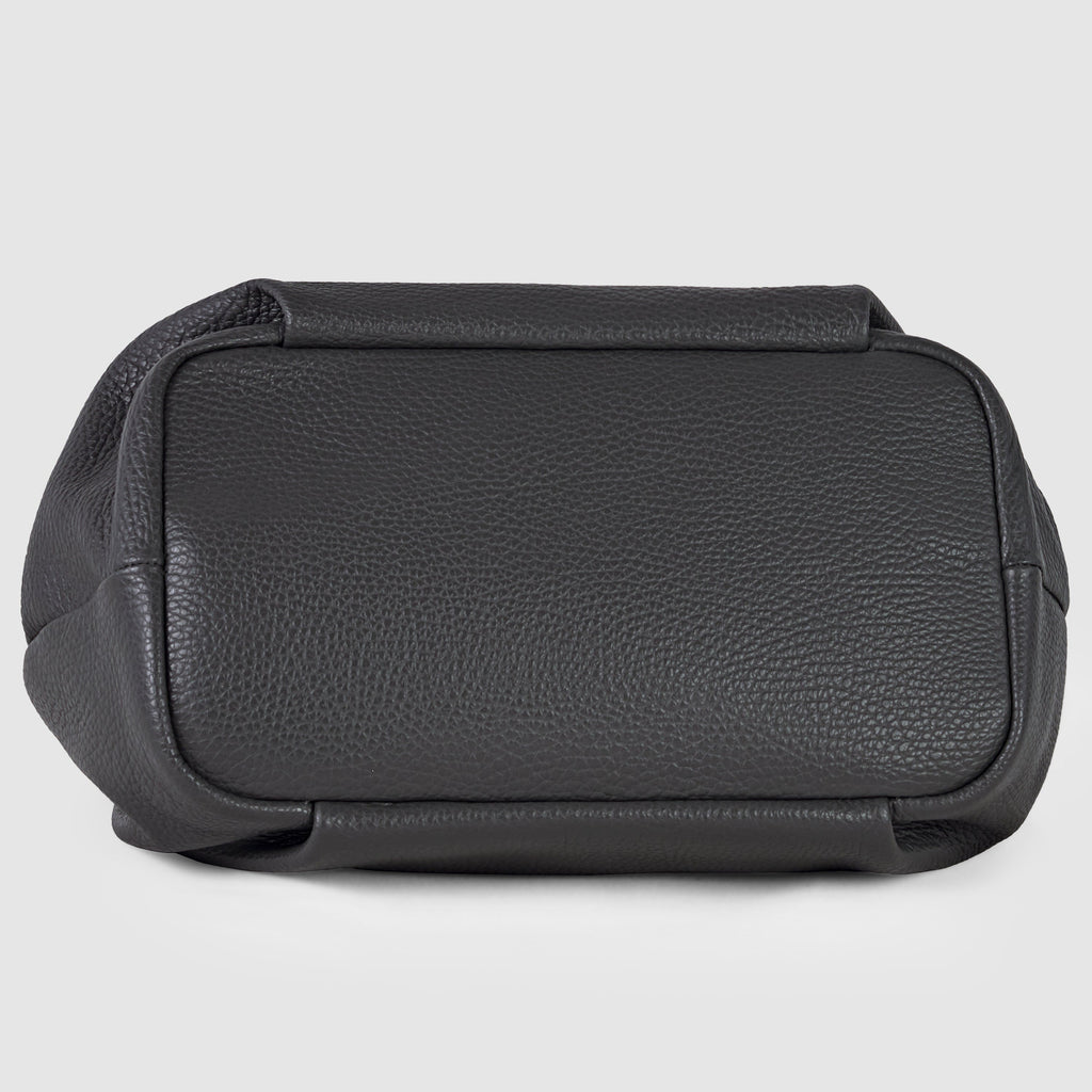 Italian Genuine Calf Leather Top-Handle Bag