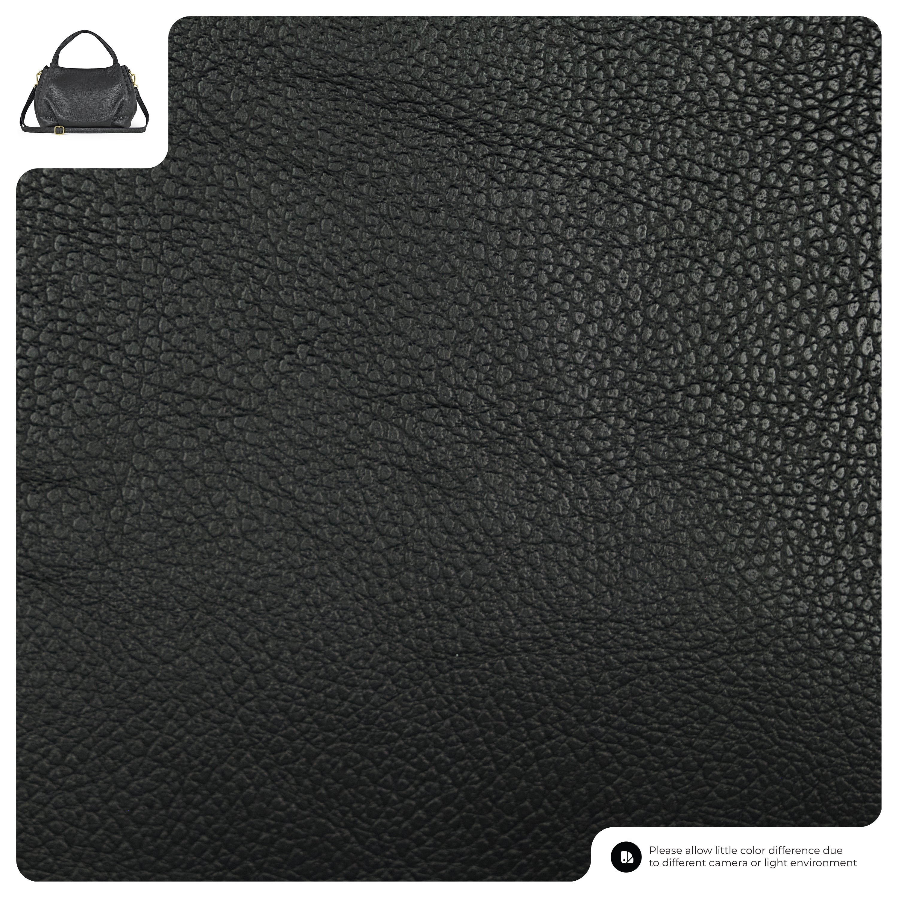 Italian Genuine Calf Leather Top-Handle Bag