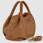 Italian Genuine Calf Leather Top-Handle Bag