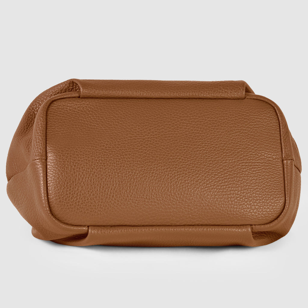 Italian Genuine Calf Leather Top-Handle Bag