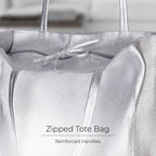 Italian Genuine Metallic Suede Tote Bag 201718