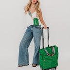 Tenley Quilted Tote Roller Bag