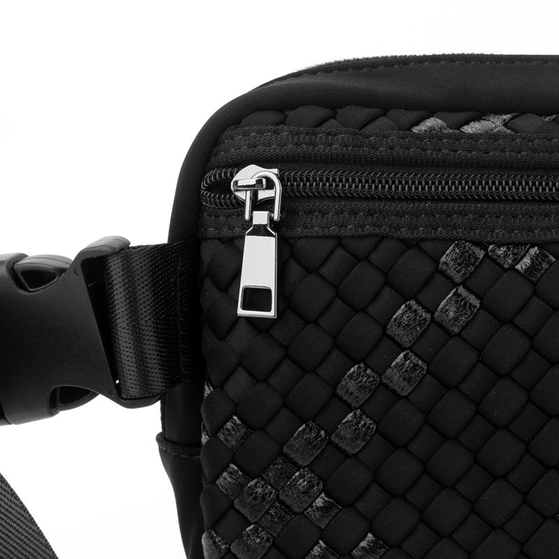 The Ella | Woven Neoprene Belt Bag