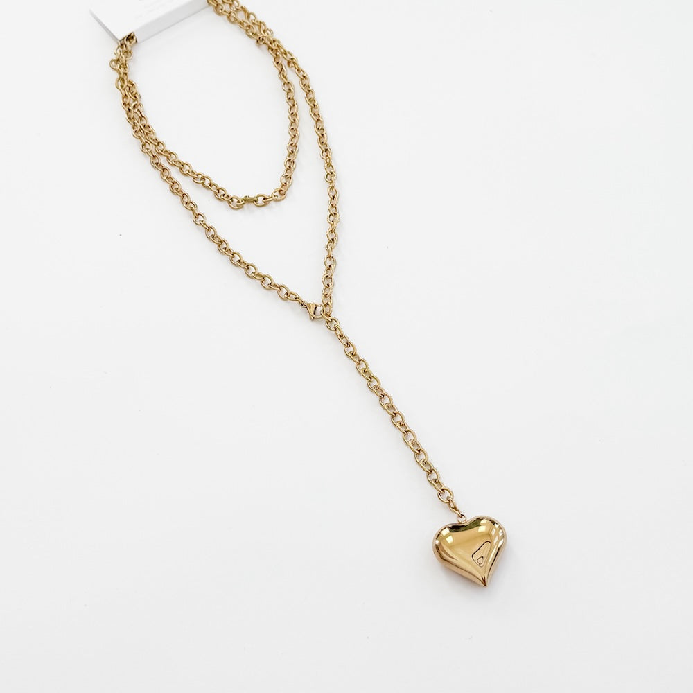 Layered In Love Wrapped Necklace - WATERPROOF