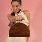 Wooden Evening Clutch